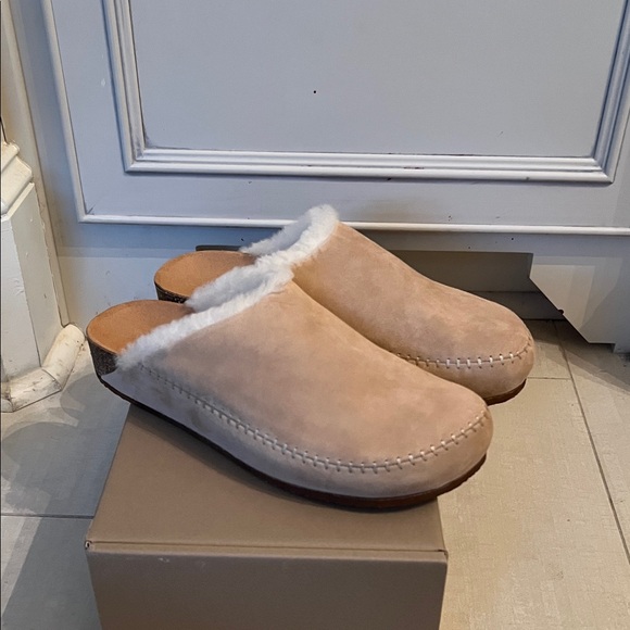 Jenni Kayne Shoes - Jenni Kayne shearling moc clogs